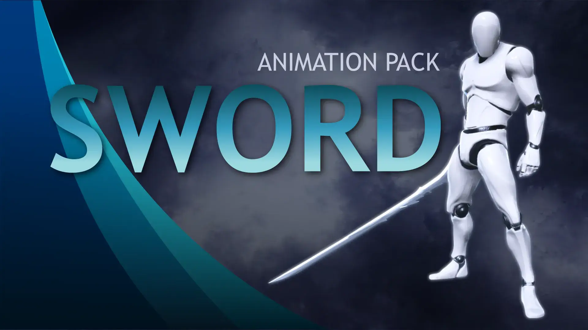 【UE4/5】击剑动画资产包 Sword Animation Pack