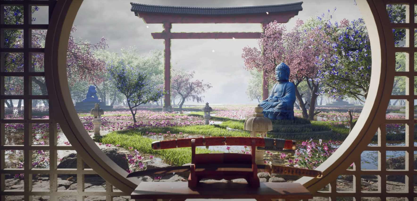 【UE5】武士后花园-Samurai Garden
