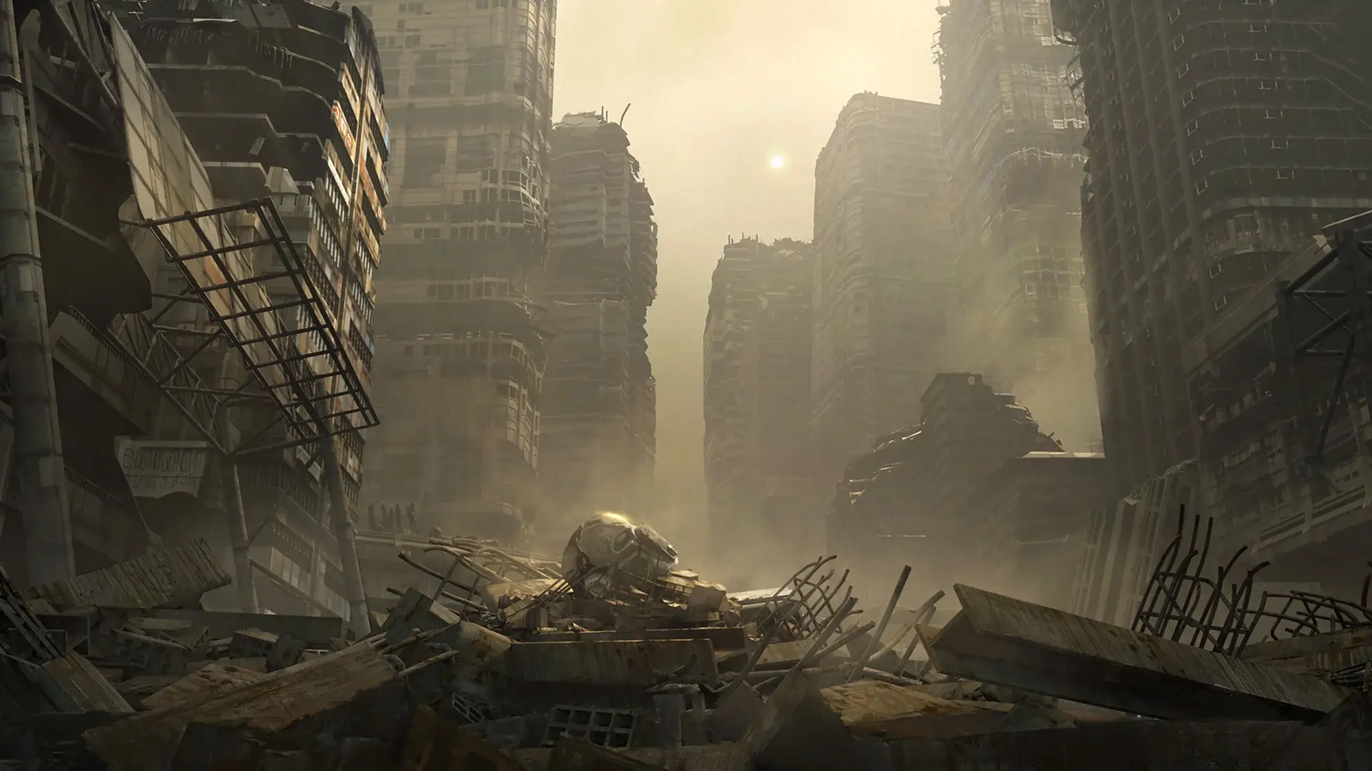 【Kitbash3d】战争城市废墟-Warzone