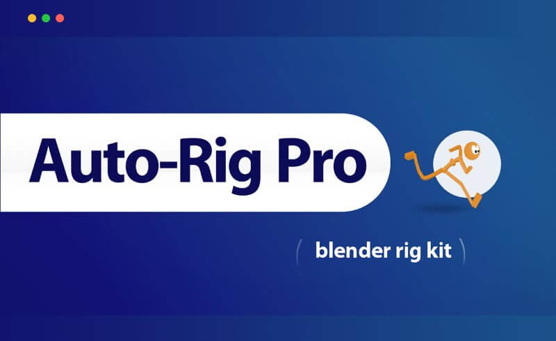 【Blender插件】 – 角色绑定插件 Auto-Rig Pro