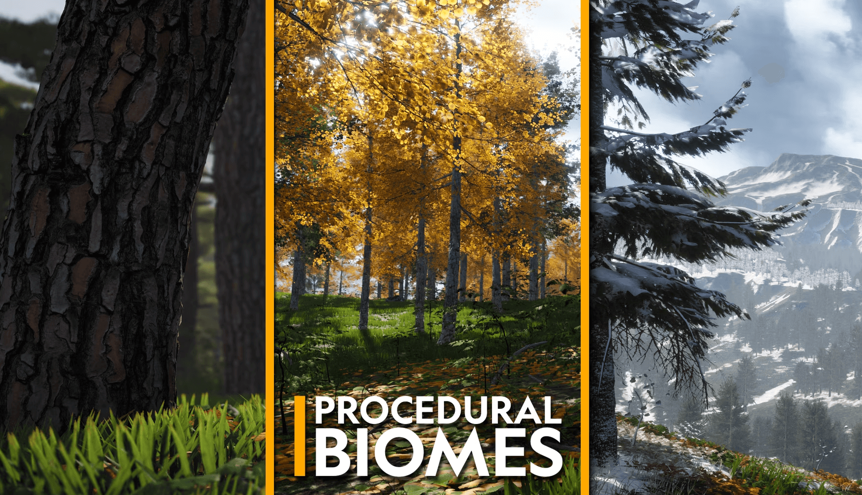 【UE4/5】程序化生态环境-Procedural Biomes