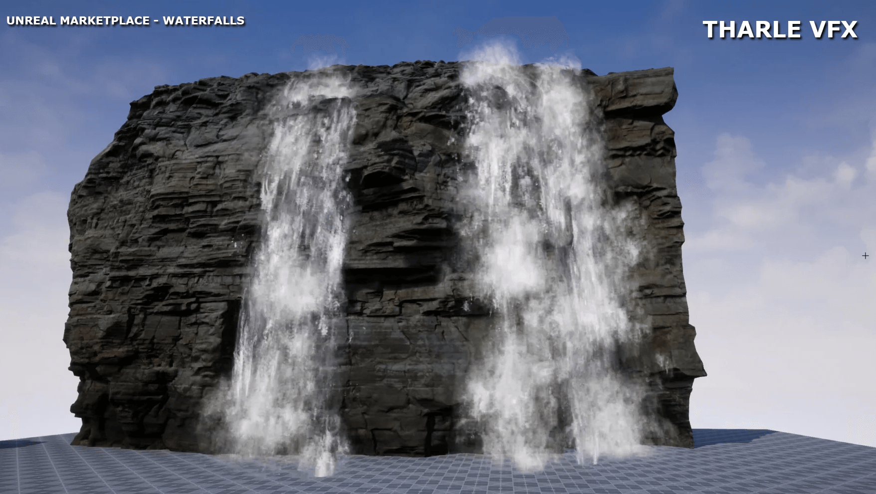 【UE4/5】瀑布 – Waterfalls