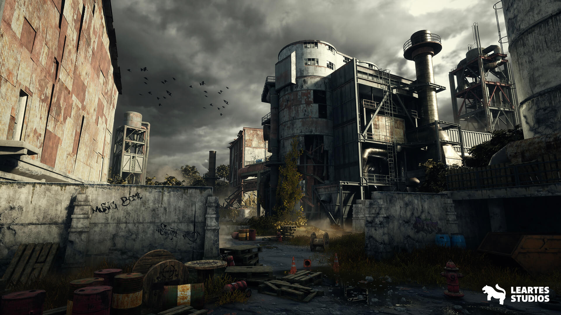 【UE5】废弃的工业厂房 – Abandoned Industrial Factory Environment ( Abandoned Factory  Factory )
