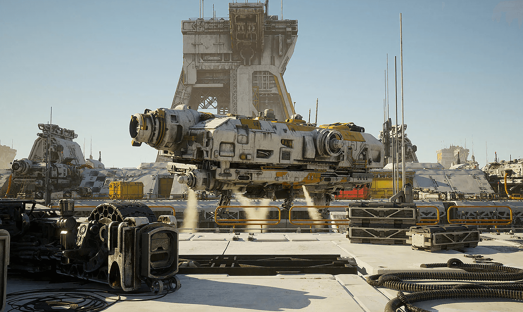【UE4/5】科幻港口环境 – Sci-fi Port Environment