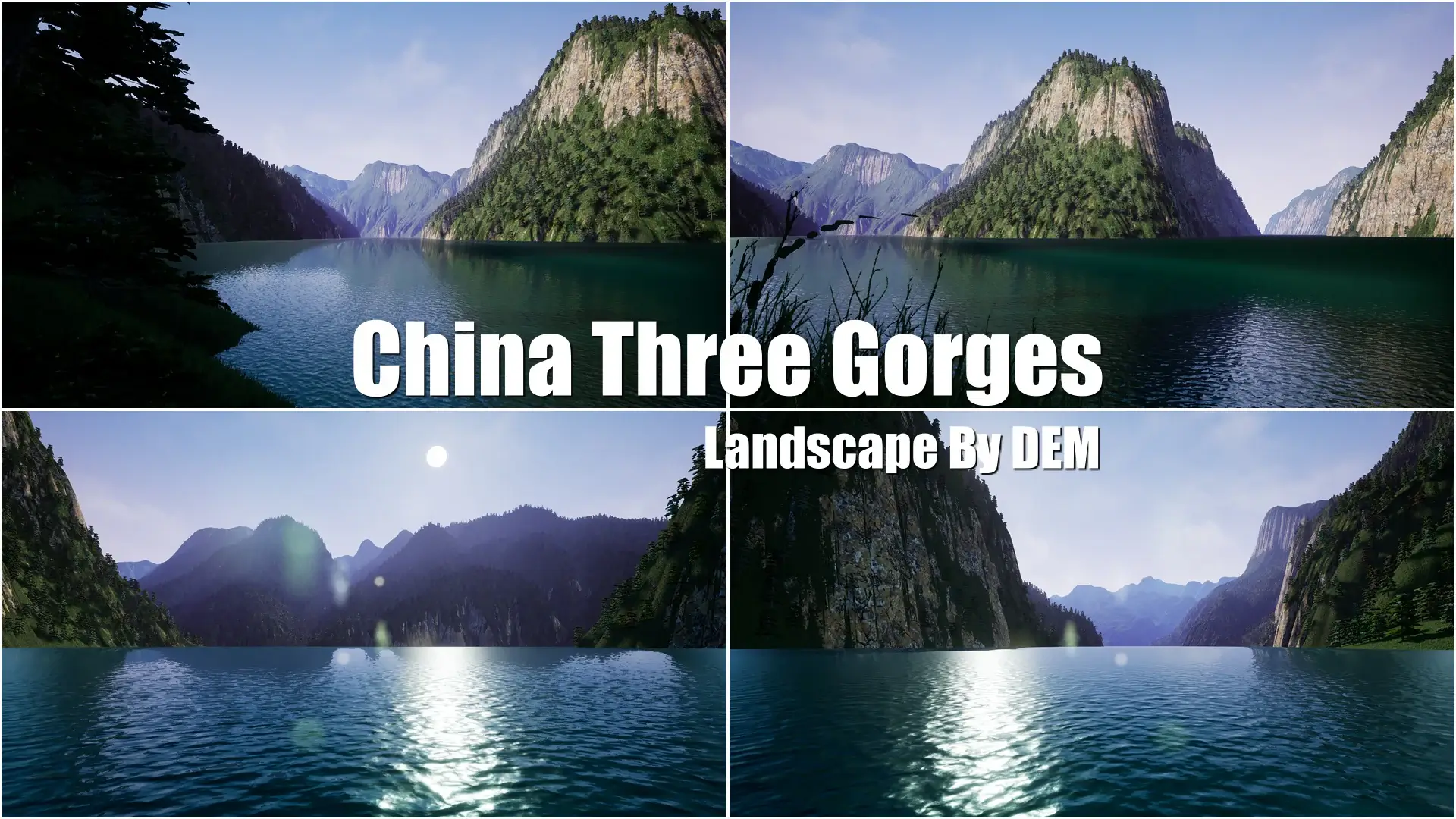 【UE4/5】中国三峡-China Three Gorges