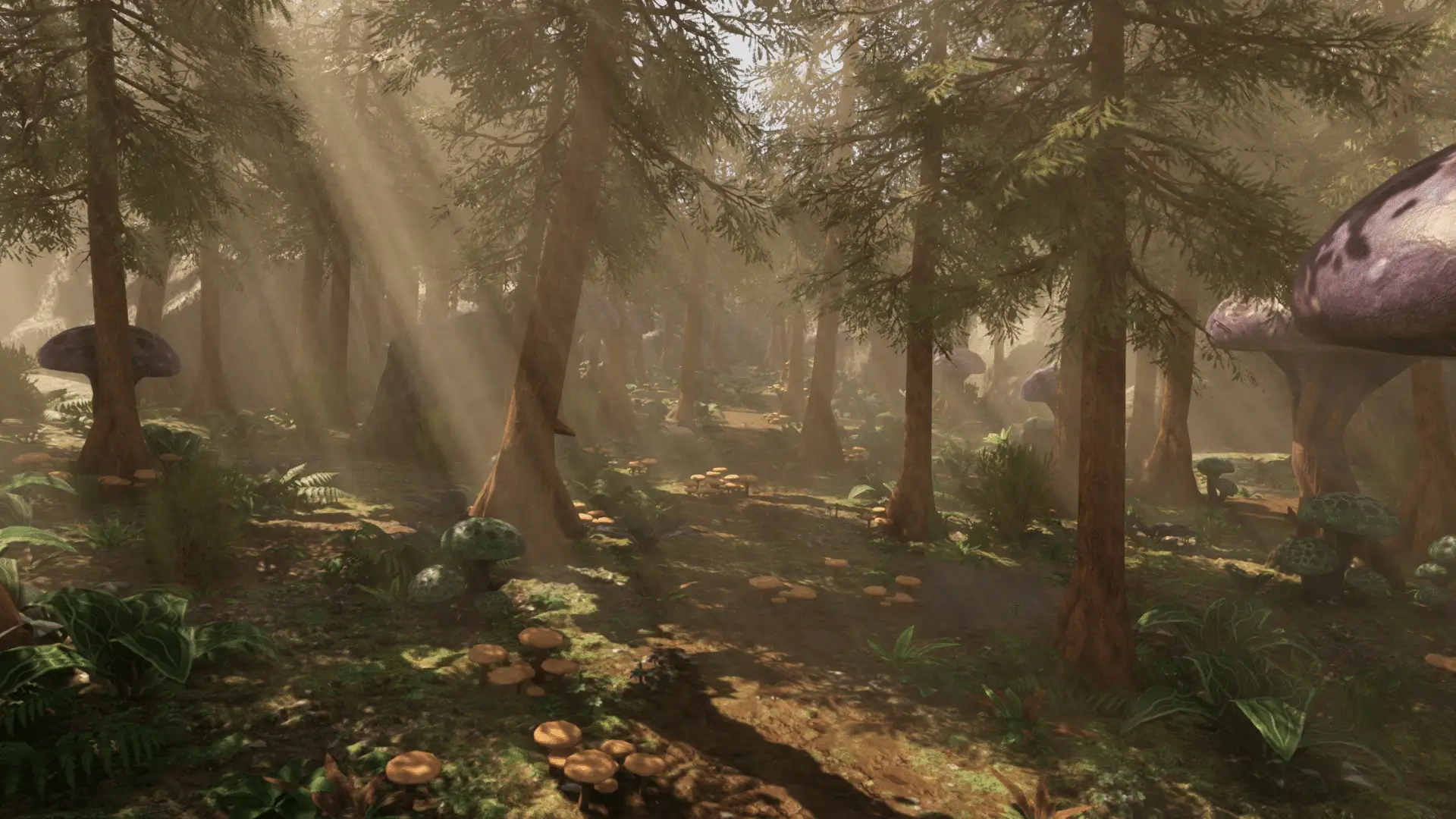 【UE4/5】梦幻森林环境 – Fantasy Forest – Forest Environment