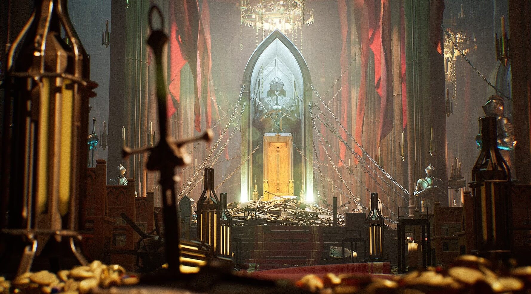 【UE5】王座大厅环境套件-Throne Room Environment Kit